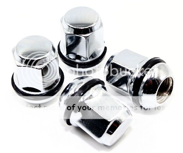 20 14x1.5 1.38" Honda Chrome OEM Factory Radius Lug Nuts Pilot Odyssey